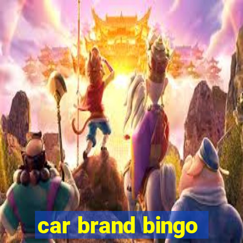 car brand bingo